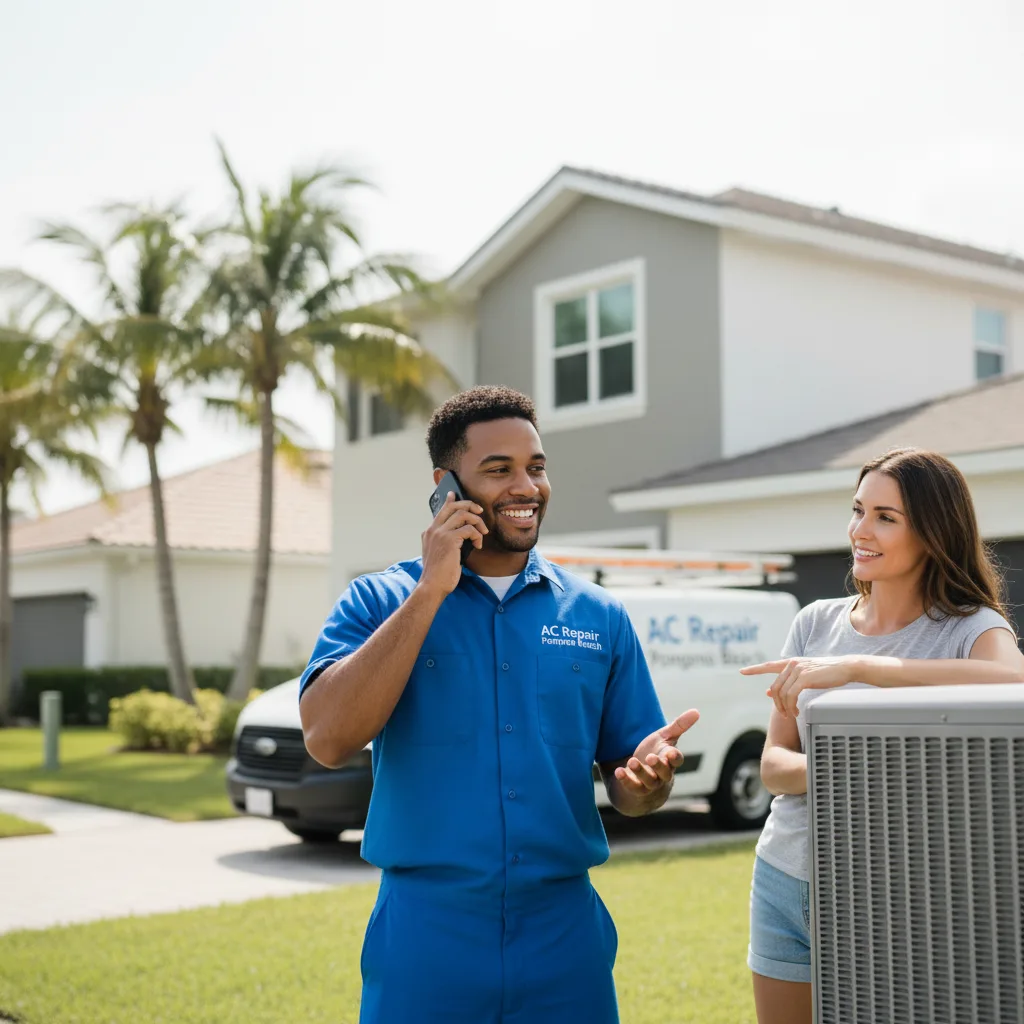 AC Repair Pompano Beach customer support in Swan Lake